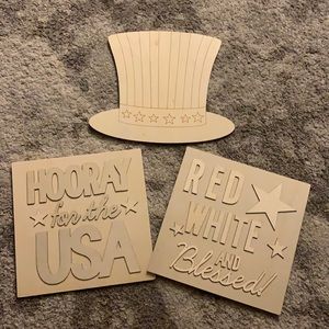 3 DIY Wood Decor bundle